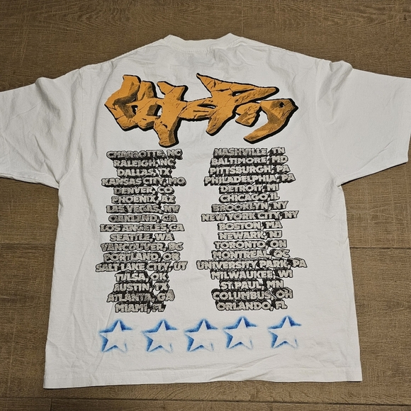 Travis Scott Utopia Tour Skitzo Circus Maximus Tee - Picture 3 of 3